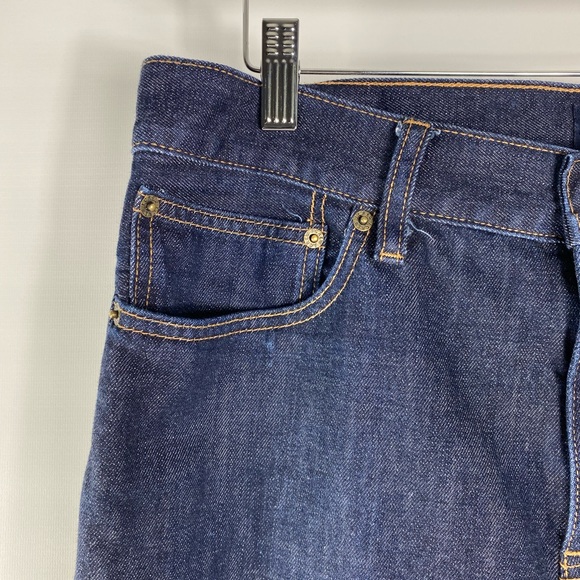 J Crew The Driggs Straight Leg Jeans Slim Men Size 32x30 - Picture 7 of 8